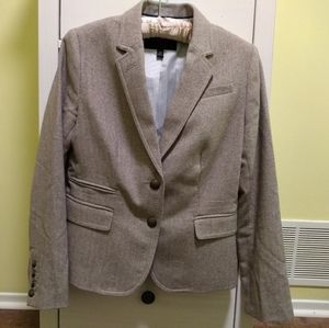 Banana Republic Wool Blazer size 4P light brown